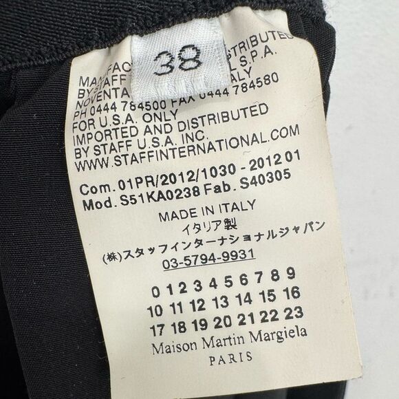 Maison Margiela elasticated waistband tapered trousers - Picture 12 of 14